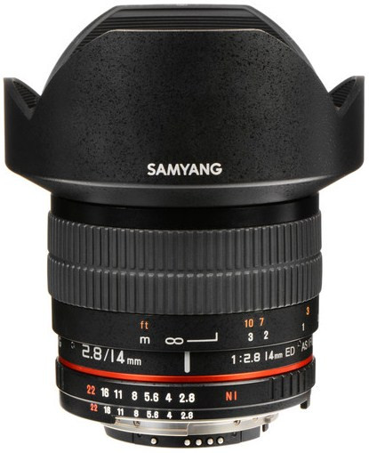 Samyang AE 14mm f/2.8 ED AS IF UMC Aspherical (Nikon F Mount)