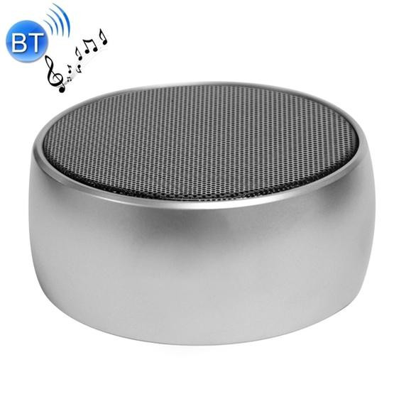 BS01 Portable Bluetooth Stereo Speaker(Silver)