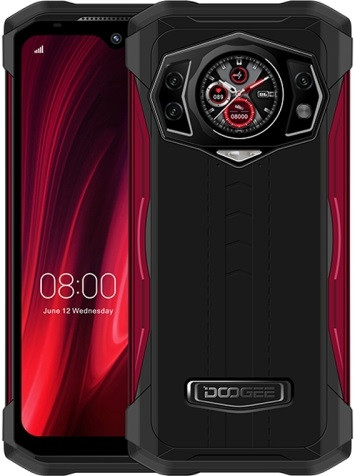 DOOGEE S98 Rugged Phone Dual Sim 256GB Red (8GB RAM)