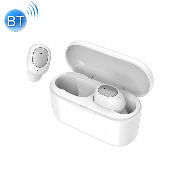 Q3 TWS Bluetooth 5.0 Binaural Stereo Automatic Matching Wireless Bluetooth Earphone(White)