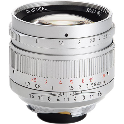 7Artisans 50mm f/1.1 Lens Silver (TL/SL Mount)