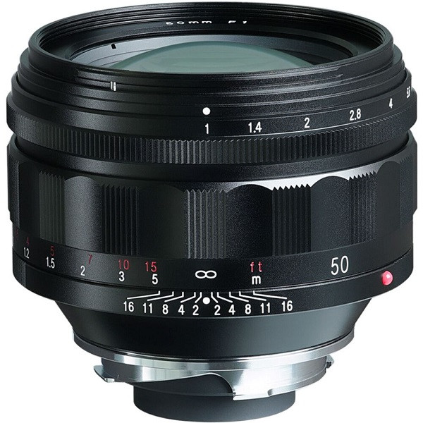 Voigtlander Nokton 50mm f/1.0 Aspherical Lens (Leica M Mount)