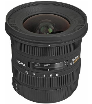 Sigma 10-20mm f/3.5 EX DC HSM (Nikon Mount)