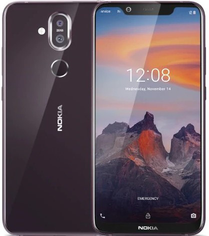 Nokia 8.1 Ta-1119 Dual Sim 64GB Iron Steel