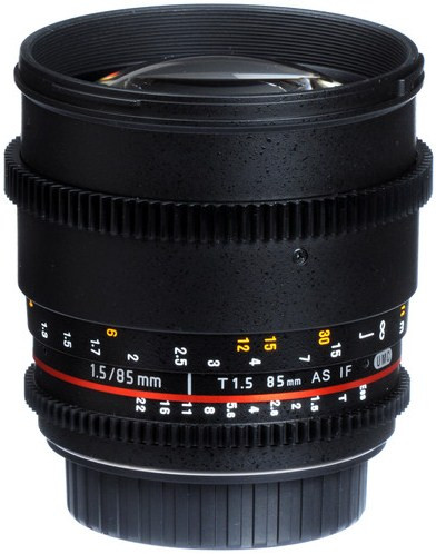 Samyang 85mm T1.5 AS IF UMC VDSLR (3/4 Mount)