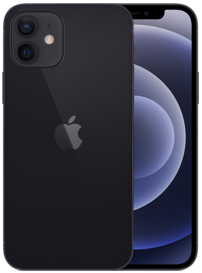 Apple iPhone 12 5G 256GB Black (eSIM)