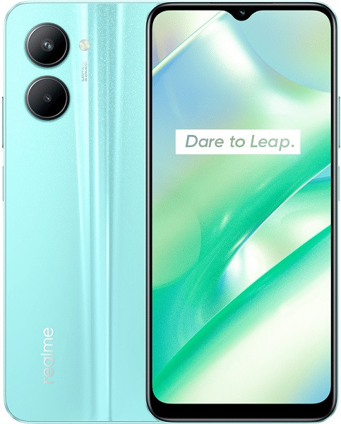 Realme C33 RMX3624 Dual Sim 128GB Aqua Blue (4GB RAM) - Global Version