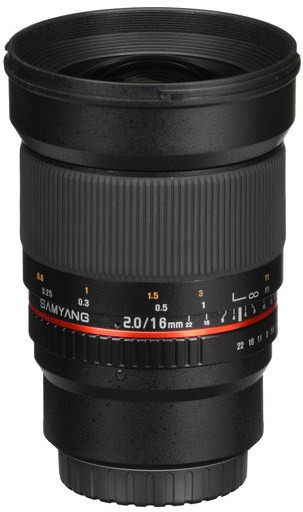 Samyang 16mm f/2.0 ED AS UMC CS (M4/3 Mount)