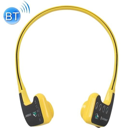 Bone Conduction Headphone Swimming Teaching Bluetooth Headphone (Yellow)