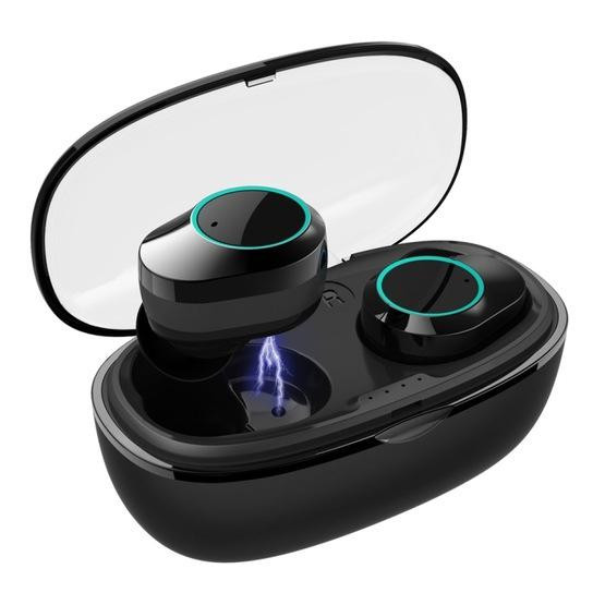 HAMTOD G05 IP6X Waterproof Bluetooth 5.0 Touch Bluetooth Earphone with Magnetic Charging Box