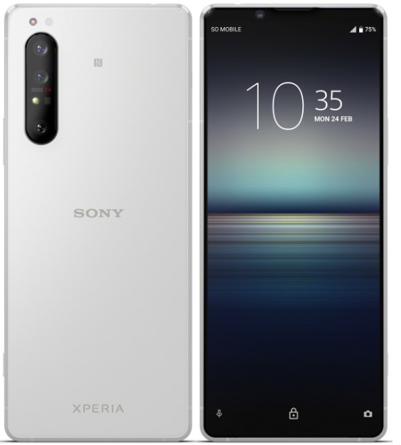 Sony Xperia 1 II 5G XQ-AT52 Dual Sim 256GB White (8GB RAM)