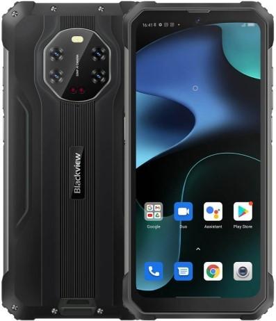 (Unlocked) Blackview BL8800 5G Rugged Phone Dual Sim 128GB  Black (8GB RAM)- Full phone specifications