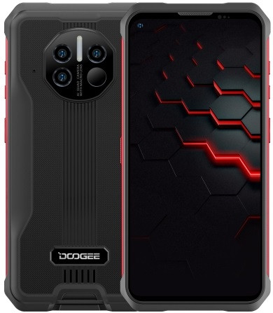 DOOGEE V11 5G Rugged Phone Dual Sim 128GB Red (8GB RAM)