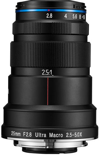 Laowa 25mm f/2.8 2.5-5X Ultra Macro (Sony FE Mount)