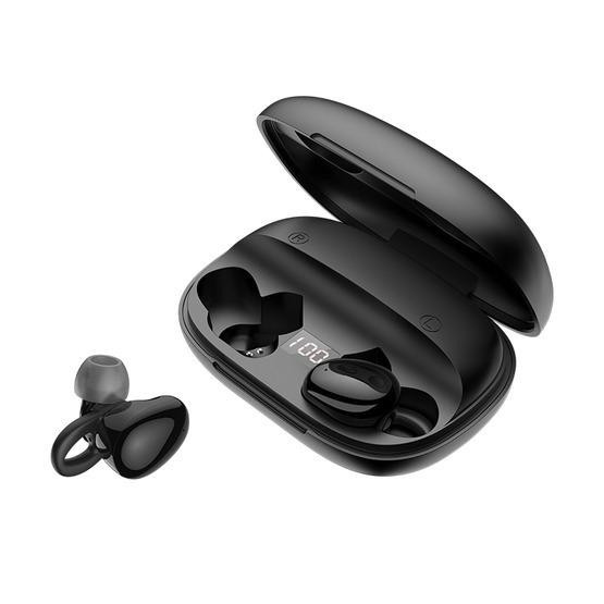 JOYROOM JR-TL2 Bluetooth 5.0 Bilateral TWS Wireless Earphone with Digital Display Black