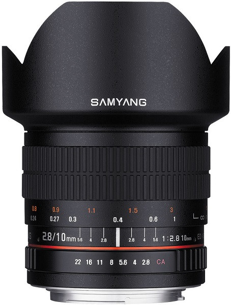 Samyang 10mm f/2.8 ED AS NCS CS (Fuji X Mount)