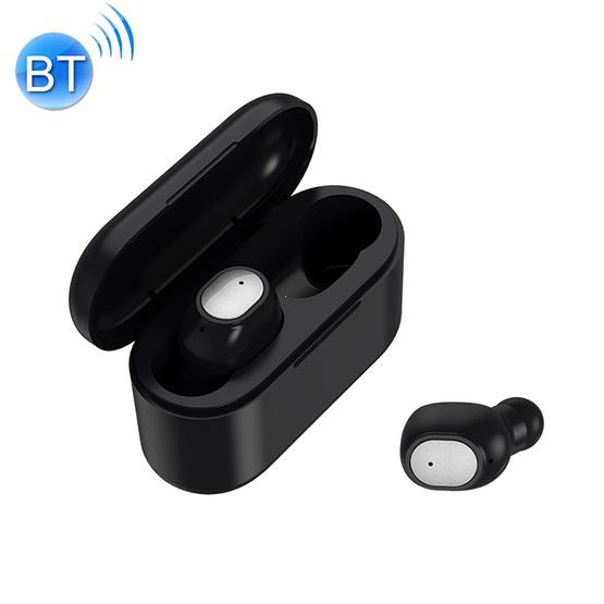 Q3 TWS Bluetooth 5.0 Binaural Stereo Automatic Matching Wireless Bluetooth Earphone(Black)