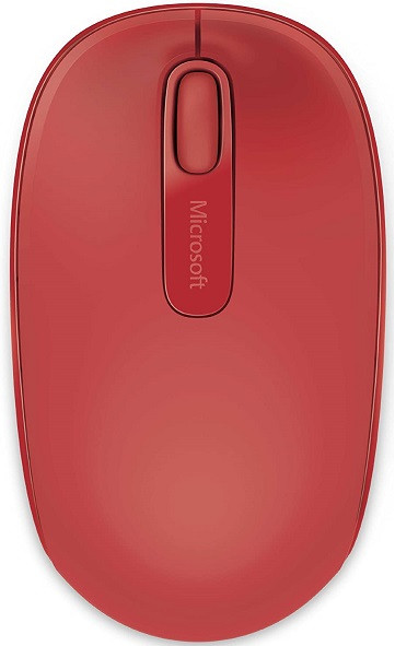 Microsoft Wireless Mobile Mouse 1850 Red