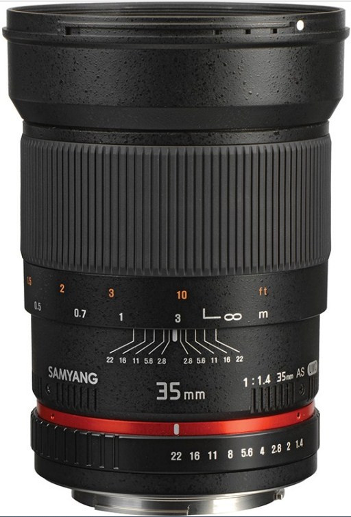 Samyang 35mm f/1.4 AS UMC AE (Canon EF Mount)