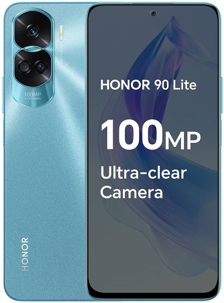 (Unlocked) Honor 90 Lite 5G CRT-NX1 Dual Sim 256GB Cyan (8GB  RAM) - Global Version- Full phone specifications