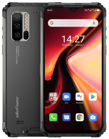 Ulefone Armor 7 Rugged Phone Dual Sim 128GB Black (8GB RAM)