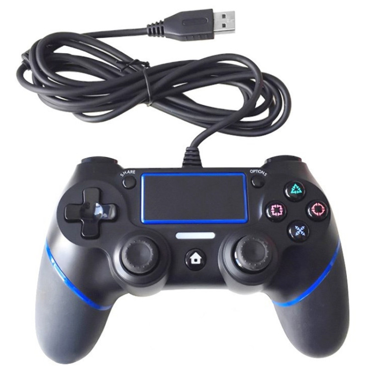 Wired Game Controller for Sony Playstation PS4 (Blue)