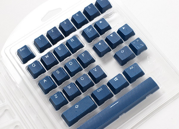 Ducky Rubber Gaming 31 Keys Set Navy