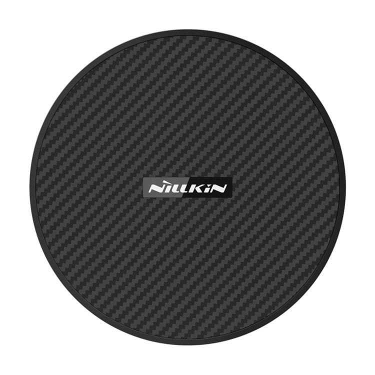 NILLKIN Power Flash Aramid Fiber Qi Standard Wireless Charger Charging Pad (Black)