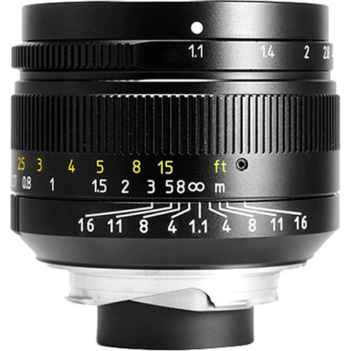 7Artisans 50mm f/1.1 Lens (TL/SL) Black