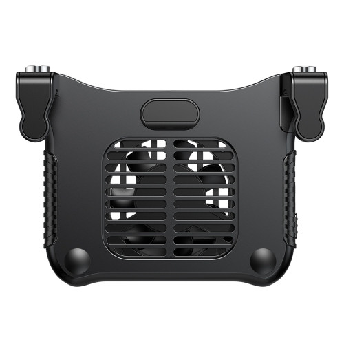 Baseus SUCJLF-01 Chicken Dinner Mobile Phone Gaming Winner Cooling Heat Sink, Built-in Cooling Fan(Black)