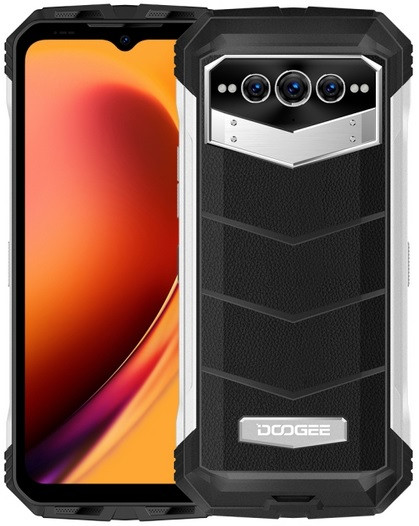 DOOGEE V Max 5G Rugged Phone Dual Sim 256GB Silver (20GB RAM)
