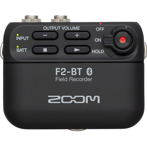 Zoom F2-BT Bluetooth Field Recorder Black