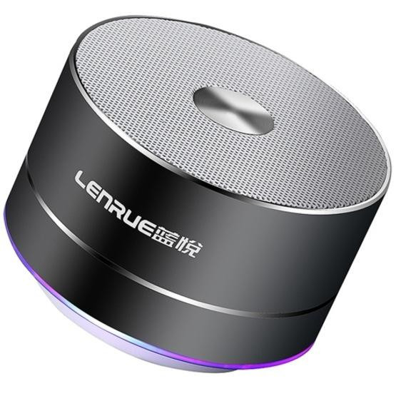 LENRUE Portable Wireless Bluetooth Speaker (Black)