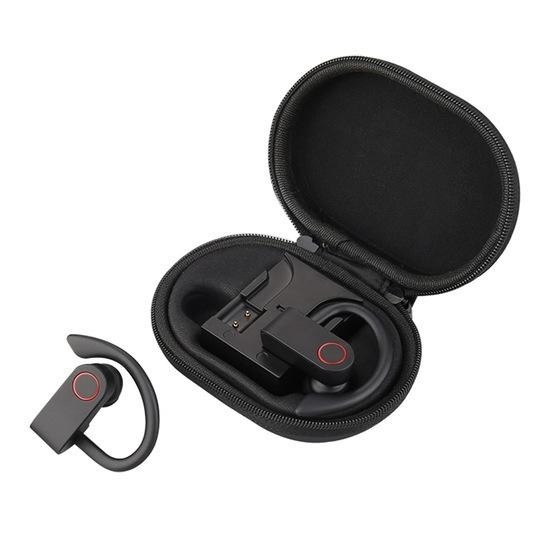 JHO-A9 TWS  Wireless Hanging Ear Type Bluetooth Earphone (Black)