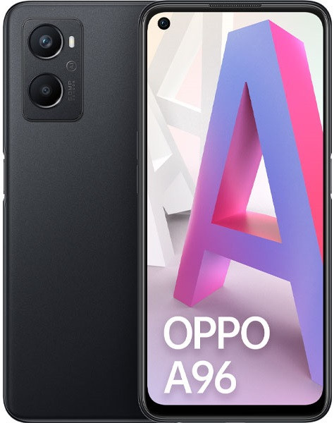 OPPO A96 CPH2333 Dual Sim 256GB Starry Black (8GB RAM) - Global Version