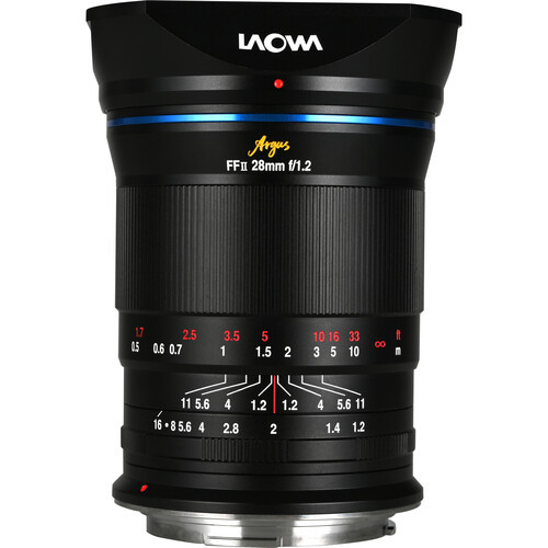 Laowa Argus FF 28mm f/1.2 Lens (L Mount)