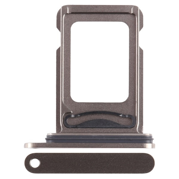 SIM + SIM Card Tray for iPhone 15 Pro (Titanium Color)