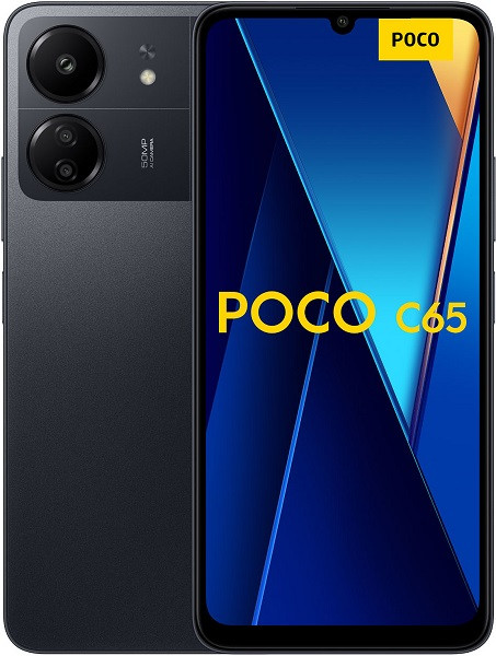 (Unlocked) Xiaomi Poco C65 Dual Sim 128GB Black (6GB RAM) -  Global Version- Full phone specifications