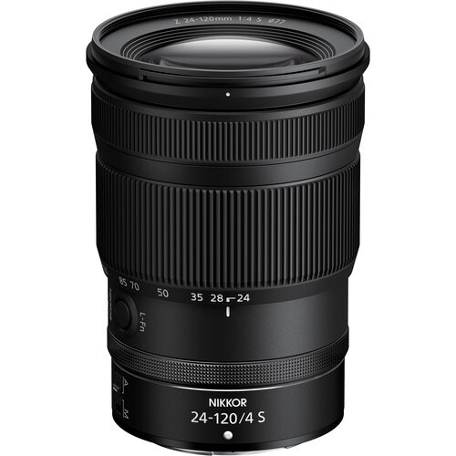 Nikon NIKKOR Z 24-120mm f/4.0 S Lens (White box)