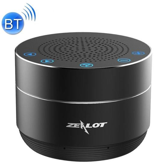 ZEALOT S19 3D Surround Bass Stereo Touch Control Bluetooth V4.2+EDR Speaker Black