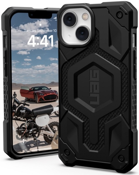 UAG Monarch Pro Kevlar Magnetic Case Premium Casing With Built-in Magnet Case for iPhone 14