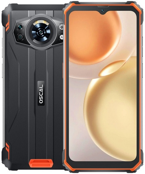 Blackview OSCAL S80 Rugged Phone Dual Sim 128GB Orange (6GB RAM)
