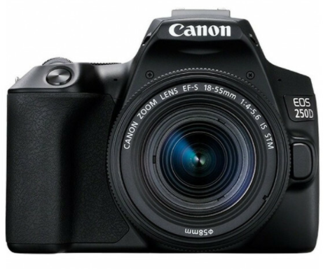 Canon EOS 250D Kit (EF-S 18-55mm f/4-5.6 IS STM) Black