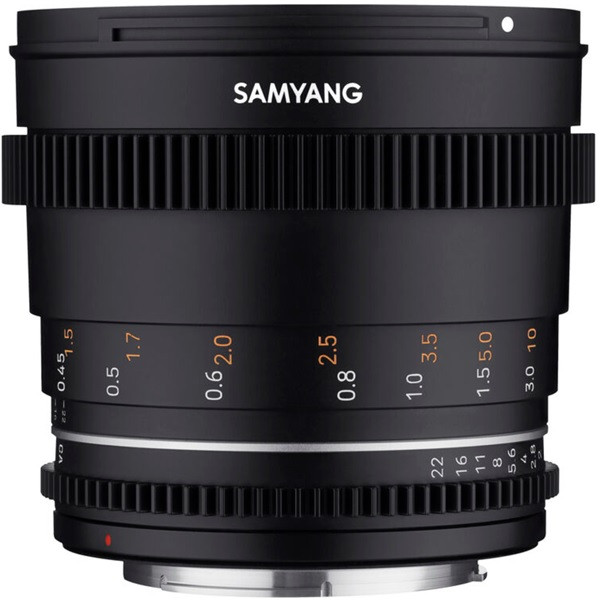 Samyang 50mm T1.5 VDSLR MK2 (Canon RF Mount)