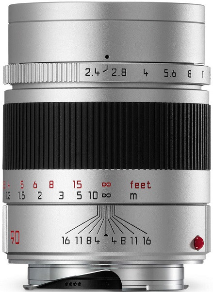 Leica Summarit-M 90mm f/2.4 Silver