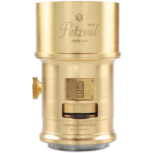 Lomography Petzval 85mm f/2.2 Lens Brass (Canon EF Mount)