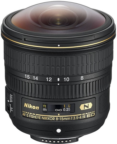 Nikon AF-S Fisheye Lens NIKKOR 8-15mm f/3.5-4.5E ED