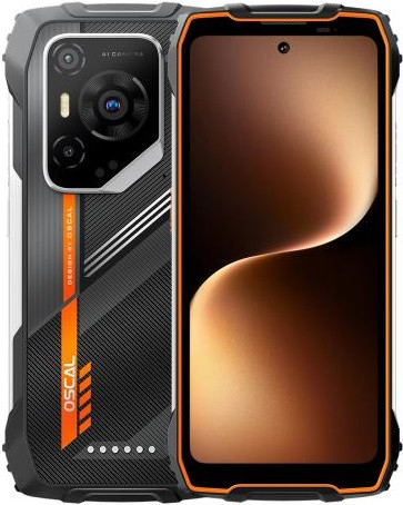 Blackview Oscal Pilot 3 5G Rugged Phone Dual Sim 256GB Orange (12GB RAM)