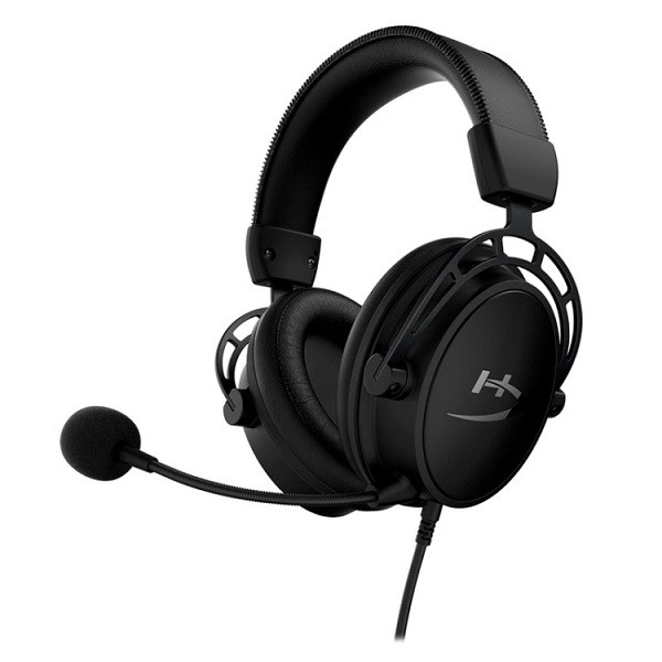 HyperX HX-HSCA-BK/WW Alpha Headset Gaming Wired Headset Black