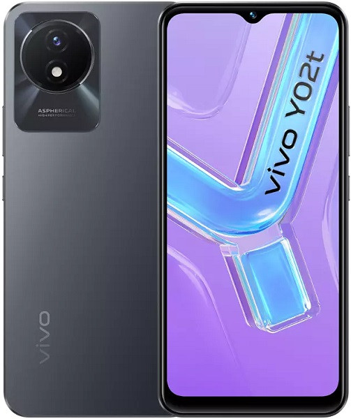 Vivo Y02T Dual Sim 64GB Cosmic Grey (4GB RAM)